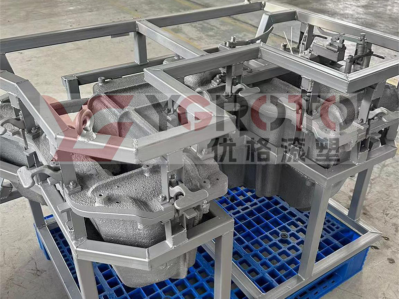 Rotational aluminum mould